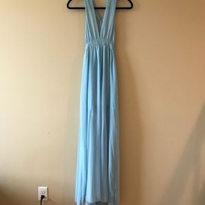 Lulus Blue Maxi Dress